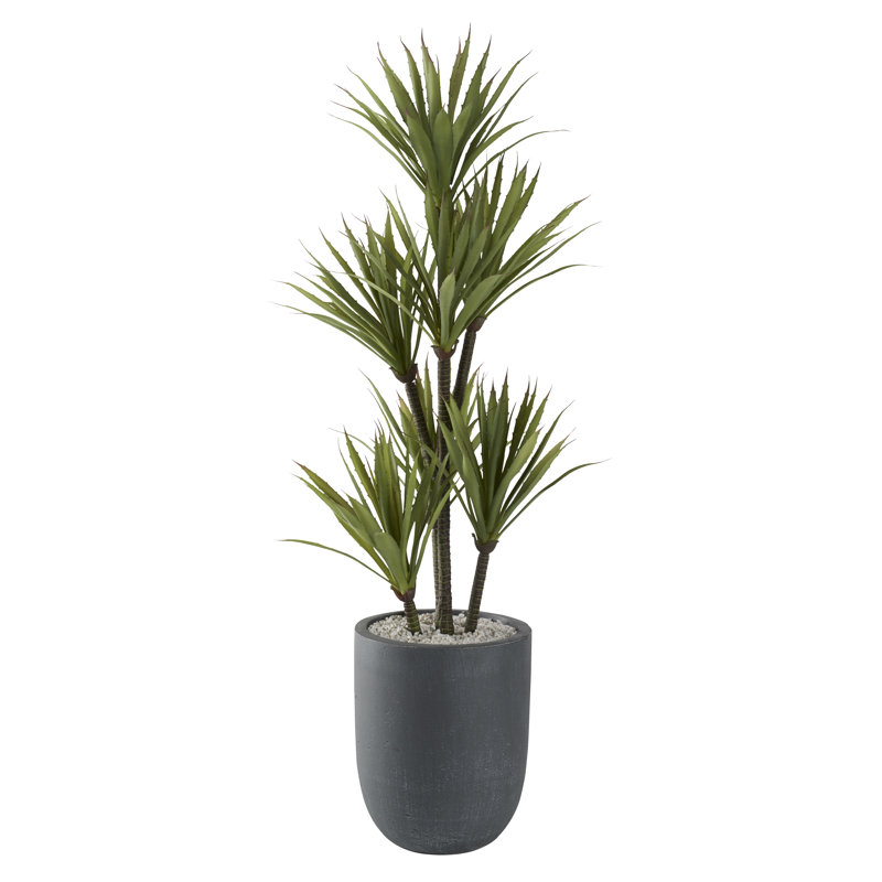 48'' Faux Yucca Tree in Planter