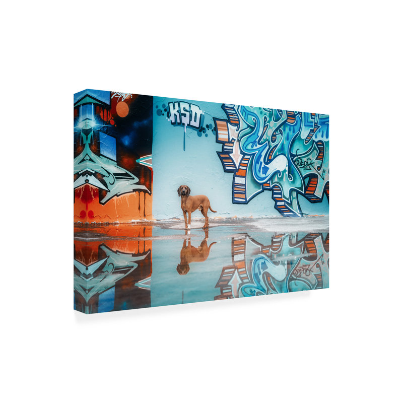 Art sur toile «Bachelor Heike To Comprand Blue You Must First Comprand Jaune» par Vincent Van Gogh, H 12 po x l 19 po