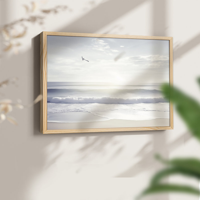 Nautical Series-LXXIII -Framed Print - Restickable, Natural, H 22 po x l 28 po