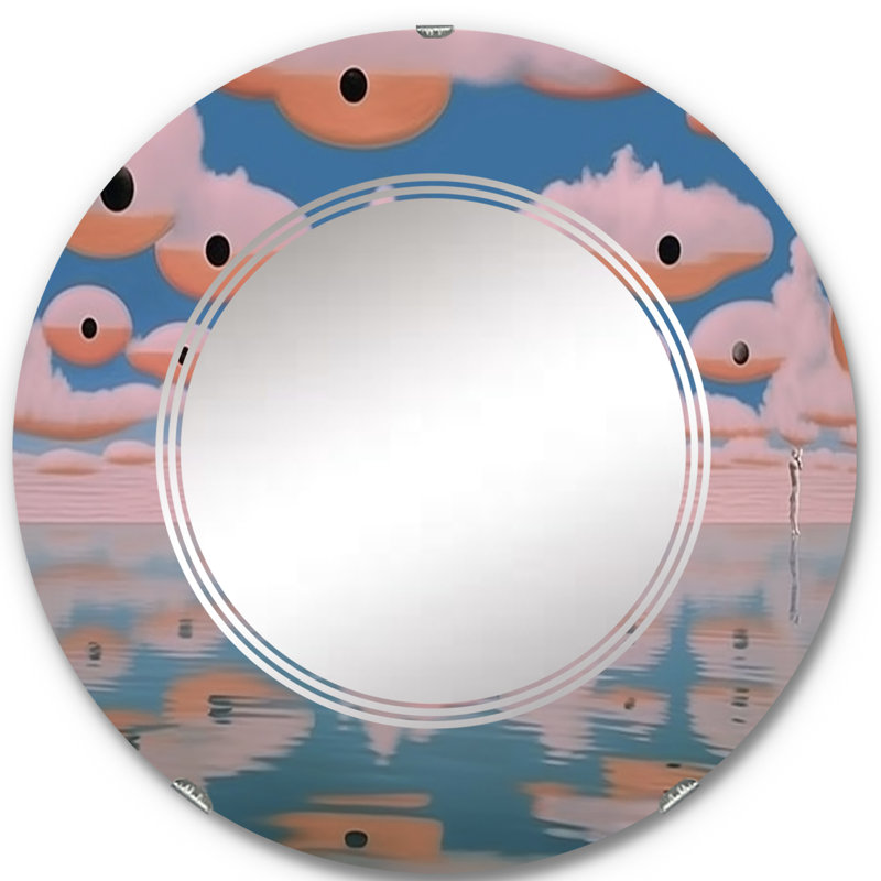 Miroir mural Dulcet, 24 po x 24 po