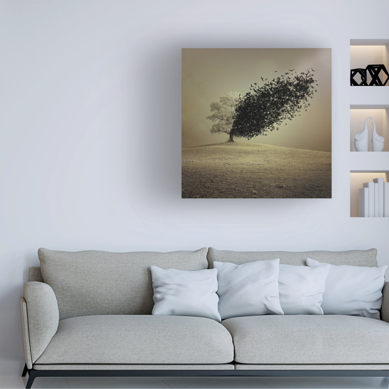 Art sur toile Radin, H 18 po x l 18 po