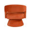 Fauteuil d'appoint pivotant en velours de luxe moderne-415459082