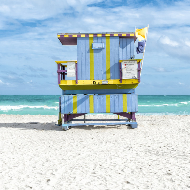 Miami Beach III, H 20 po x l 20 po x P 1,25 po