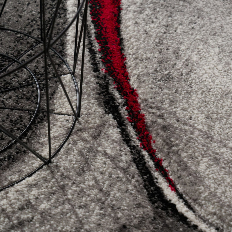 Pawlak Abstract Indoor Rug, Rectangle 7'10" x 10'10"