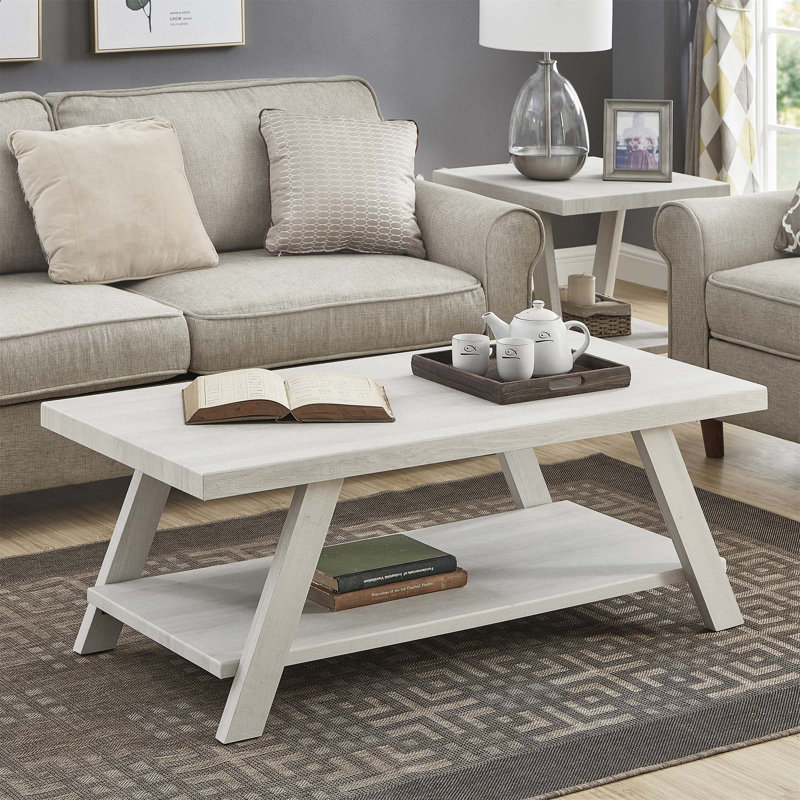 Table basse Athens, Blanc