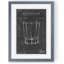«Barware Blueprint I» par Paul Cezanne - reproduction d'art encadrée-1686474090-1687301520-1687301524