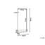 Kinchen Flat Mirror with Shelves