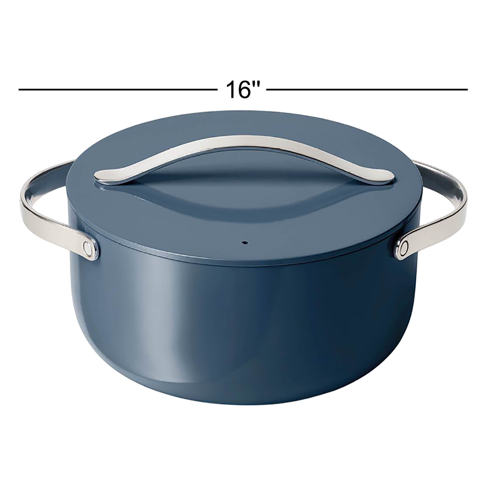 Caraway Nonstick Ceramic Dutch Oven, Navy