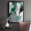 Turquoise Waters II, reproduction encadrée de qualité supérieure - prête à être accrochée-88103472-88103474