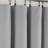 Linen Button Cotton Blend Blackout Curtain Single Panel-75021103