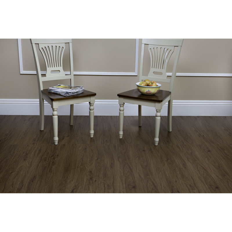 Planche en vinyle noyer 6 "x 36" x 2 Tivoli, Acajou