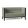 Dyson 58" Tuxedo Arm Loveseat