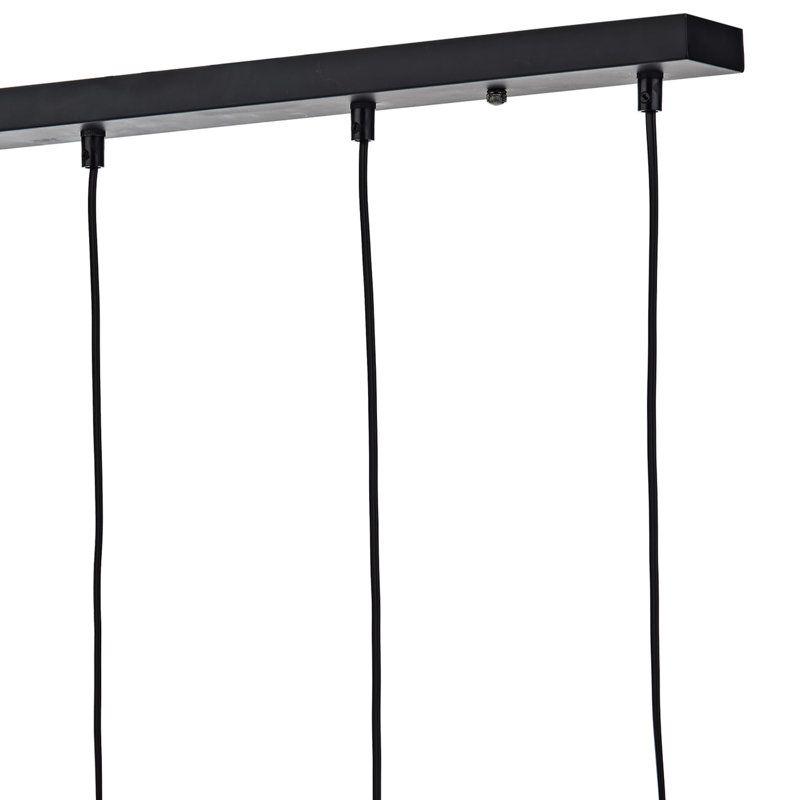 Lorenz 5 - Light Kitchen Island Pendant, Black/Copper