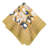 Bryssa 100% Cotton Floral Square Napkin-86866018