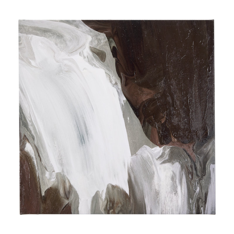 Harmonic VI a Hand Embelished Textured Canvas, 41" H x 41" W x 3" D