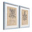 « Peerage of England I », ensemble de 2 reproductions d’art graphique encadrées sur papier