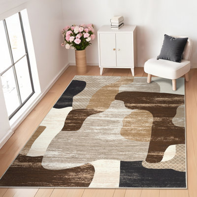 Tapis antidérapant et lavable Patchwork