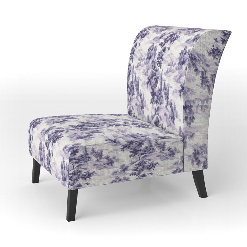 Fauteuil de chambre French Country, Pantoufle sans accoudoirs