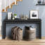 Table d'appoint 60 po Black Farmhouse-1953565820