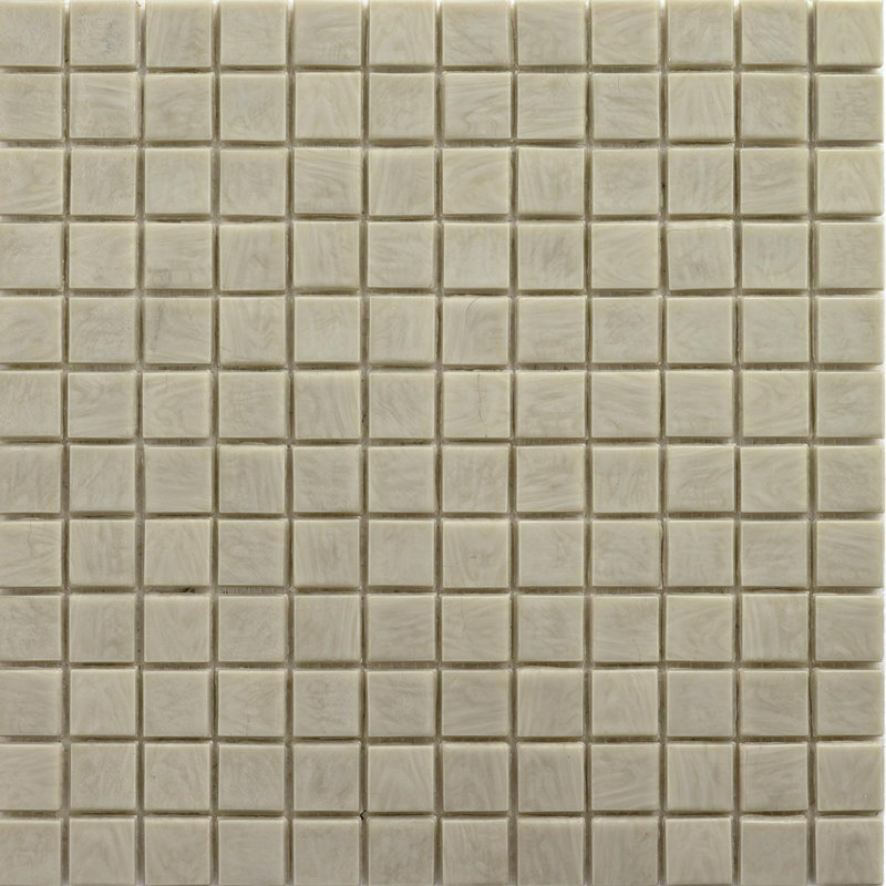 Sand 7/8" x 7/8" Cubes Glass Mosaic