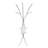 Coat Rack, Hall Tree, Free Standing, 11 Hooks, Entryway, 74"H, Bedroom, Metal, Contemporary, Modern-1806730419