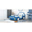 Lit plateforme simple avec roulettes-1225688338