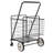 Bigger Super Jumbo Shopping Cart,Grocery Cart on Wheels, Foldable Utility Shopping Carts with Double Basket and 360° Rolling Swivel Wheels for Groceries Laundry
