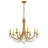 Mahone 8-Light Dimmable Steel and Crystal Chandelier-380128246-326035073-326035072