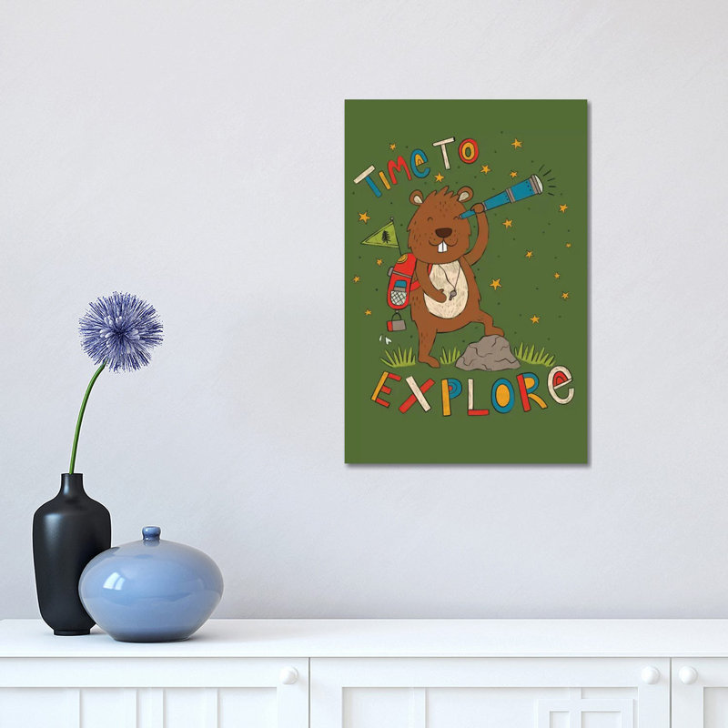 Everyday Big Adventure I 1 Piece Wrapped Canvas Wall Art, 45.72cm H x 30.48cm W x 1.91cm D