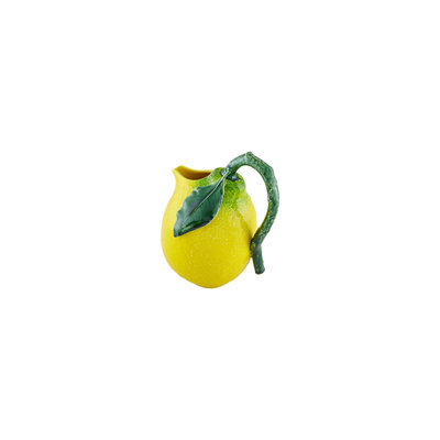 Lemon Earthenware Pitcher