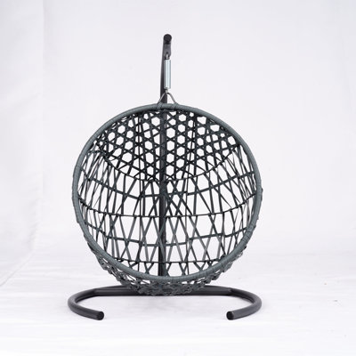 Gray Cat Egg Chair . Materials. Spacious & Breathable. For Cats, Small Dogs, And Other Animals. Indoor Outdoor Bed With Stand, Gray. Metal Structure. Comfortable Cushion. Multiple Pets. Use