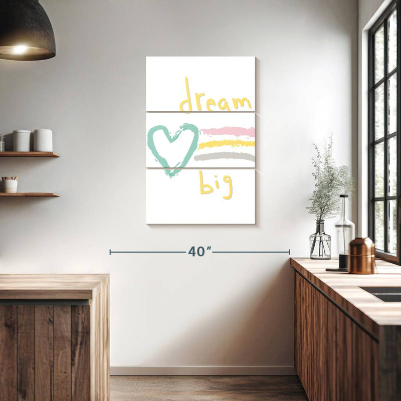 Rêve arc-en-ciel Tergel, H 38 po x l 24 po