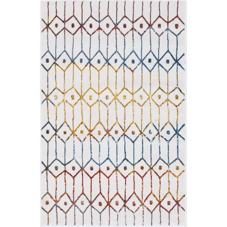 Okemah Geometric Indoor Rug