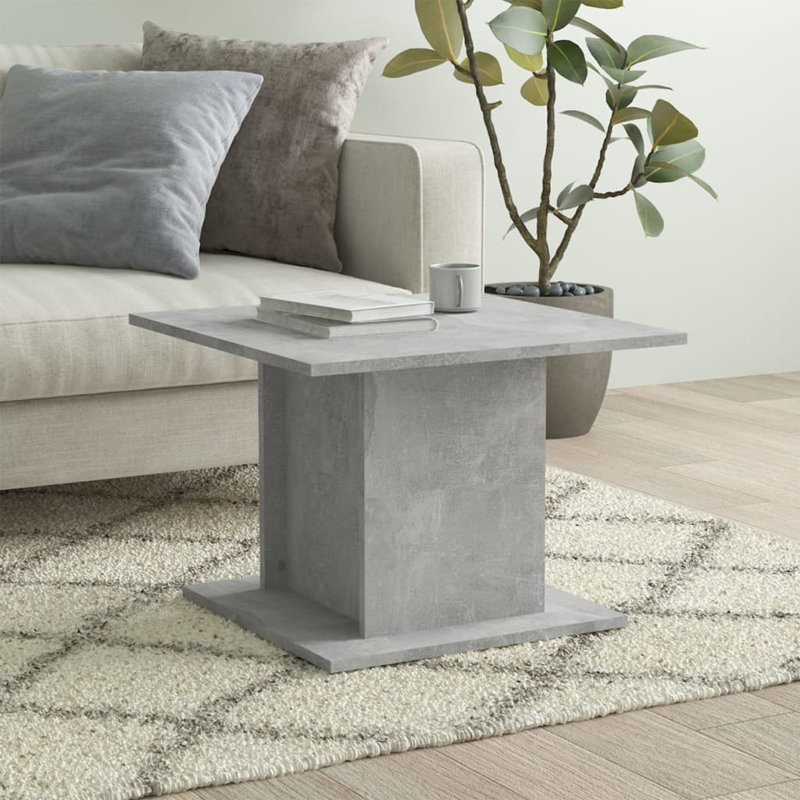 Table basse manufacturée, Gris béton