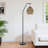 Maryjane 65'' Matte Arched Floor Lamp