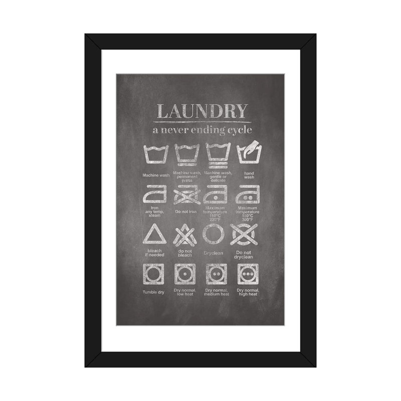 " Washing Cycle ", 24" H x 16" W x 1" D, Black Framed Fine Art Paper, White