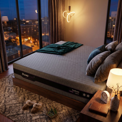 12"/14"/16" Firm Hybrid Cooling Mattress With Gel Memory Foam, Latex & Honeycomb Matrix Pocket Springs For Enhanced Support And Pressure Relief