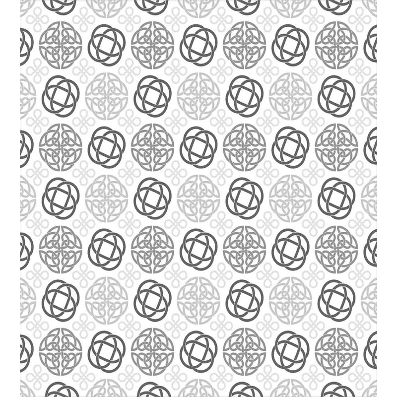 Modern & Contemporary Polyester Geometric Shapes Duvet Cover, Queen Duvet Cover + 2 Queen Shams