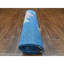 8'x10' Grotto Blue Hand Knotted Peshawar Oceanic Fish Design Wool Rug 82DECB56763C4F3FB381E1547F929010
