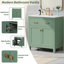 Ensemble de meuble-lavabo gris 60 po-1833123459