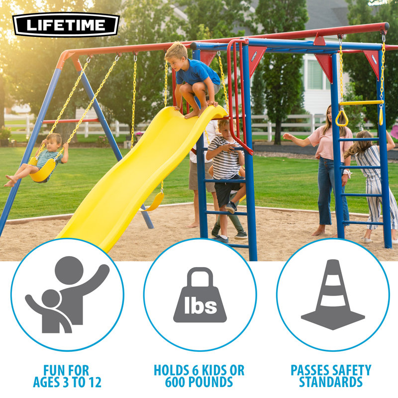 Monkey Bar Adventure Swing Set (primary)