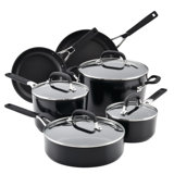 Kitchenaid 10 Piece Hard Anodized Nonstick Pots snd Pans Cookware Set