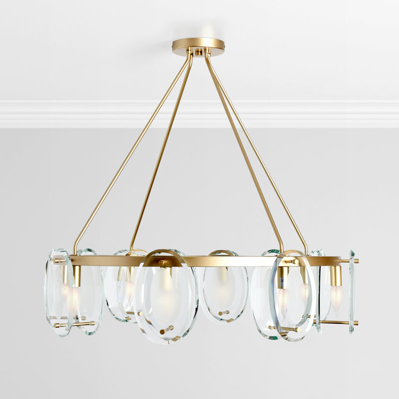 Iron 8-Light Chandelier