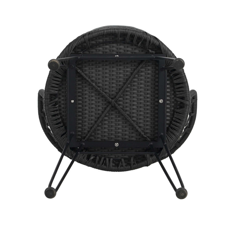 Chaise Tavon, 2 pièces avec 2 coussins