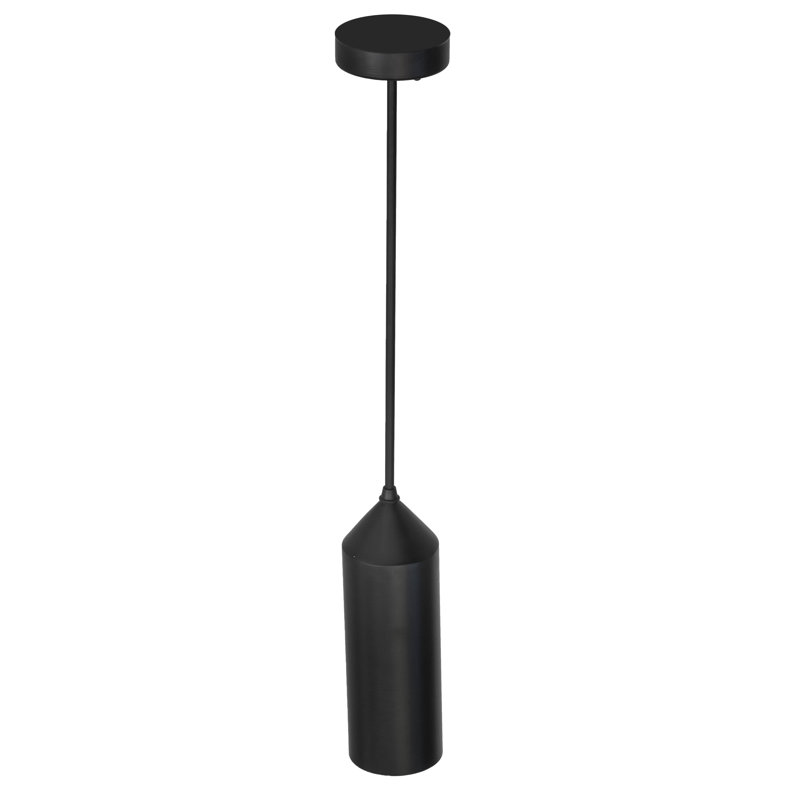 Luminaire suspendu cylindrique simple à 1 lumière Andelynn