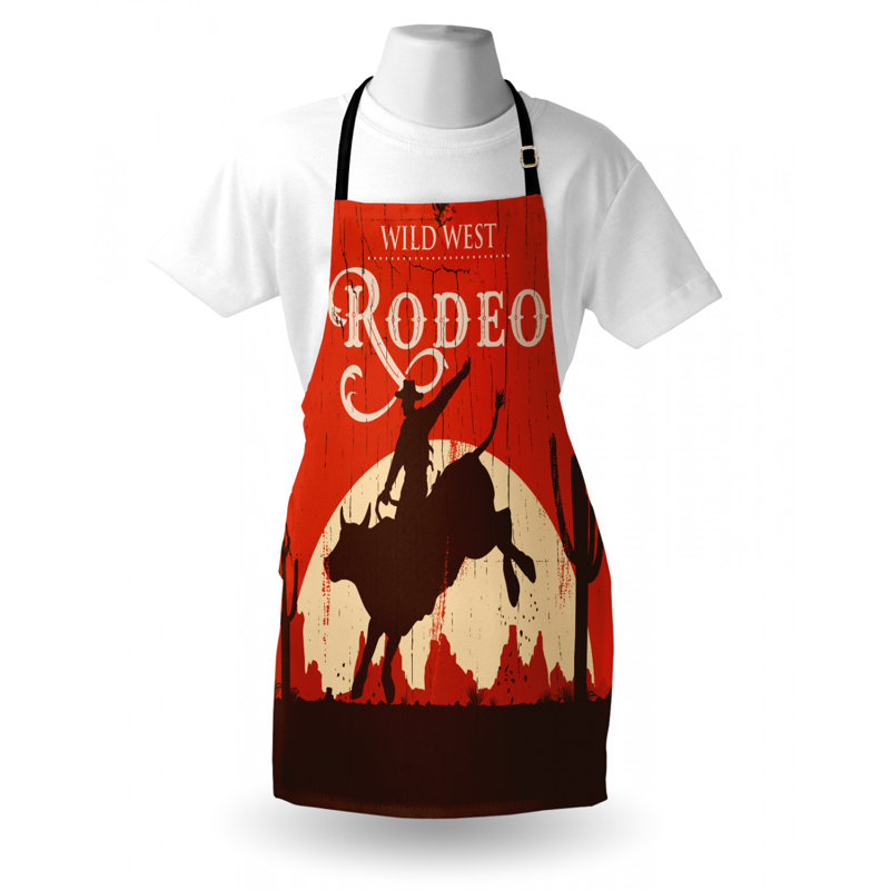Tablier de taureau rodeo cowboy