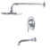 1 Handle Bathroom Tub Only Faucet with Diverter