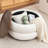 Upholstered Round Storage Ottoman-455693998