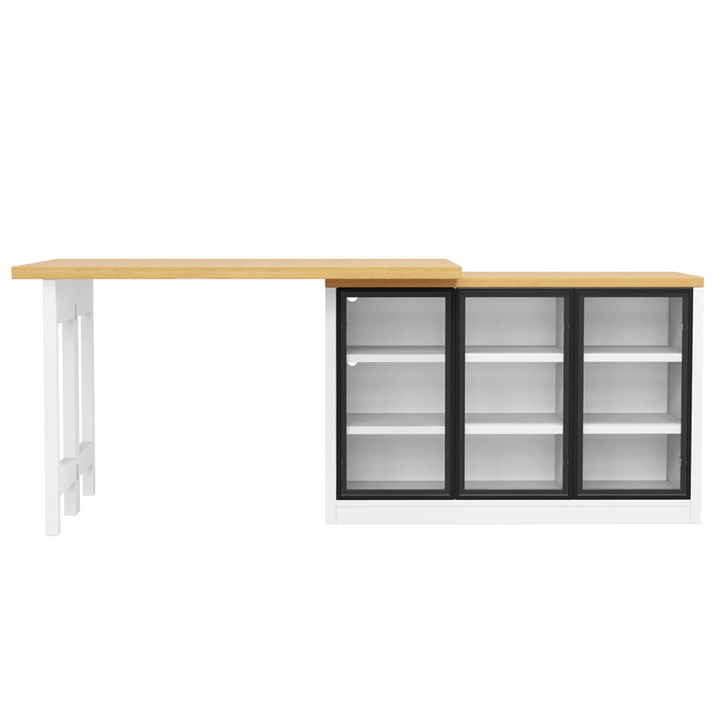 Metal Base Dining Table