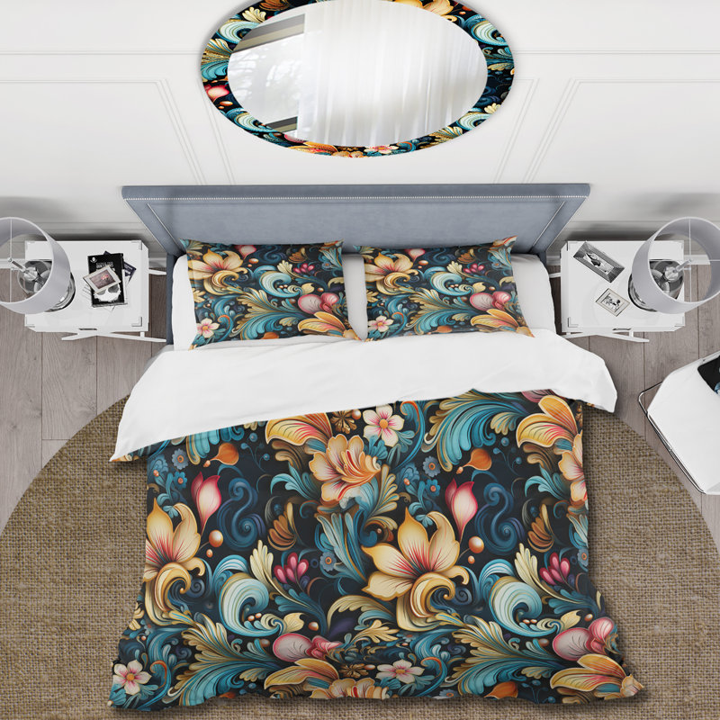 Ensemble de housse de couette Rehnberg, Housse de couette pour très grand lit et 2 très